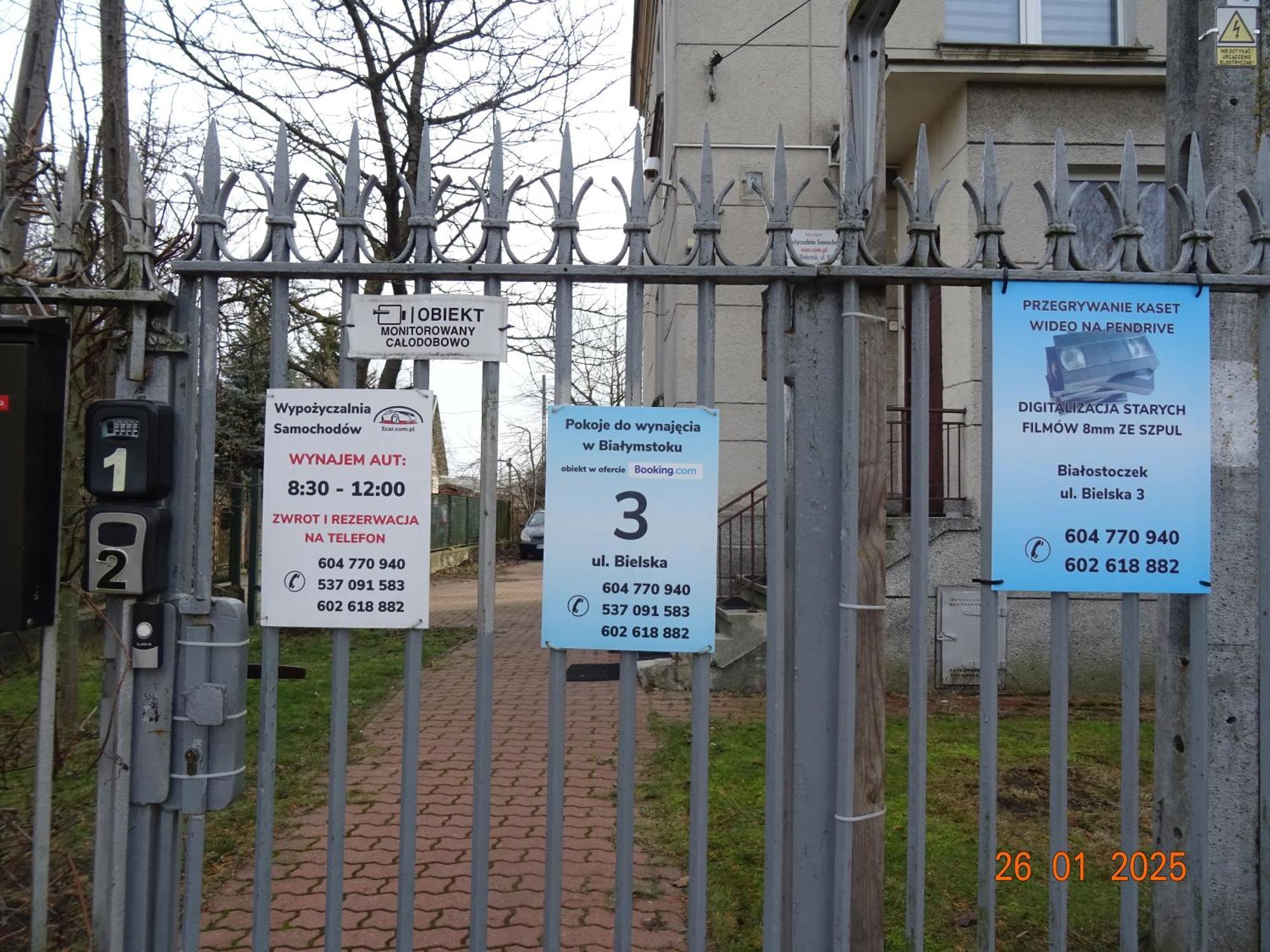 Pokoje Do Wynajecia W Centrum Bialegostoku Białystok Buitenkant foto